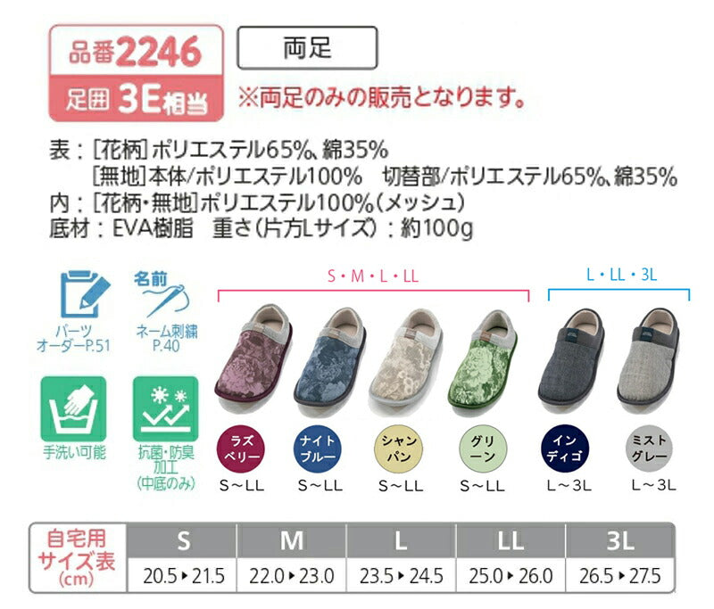 SUTTO FIT スットフィット すっと履ける フィットする 一体底 ルームシューズ 3E 室内用 軽量 脱げにくい 徳武産業 あゆみ 履きやすい オールシーズン おしゃれ 父の日 母の日 誕生日 敬老の日 大切な人へ おじいちゃんへ おばあちゃんへ