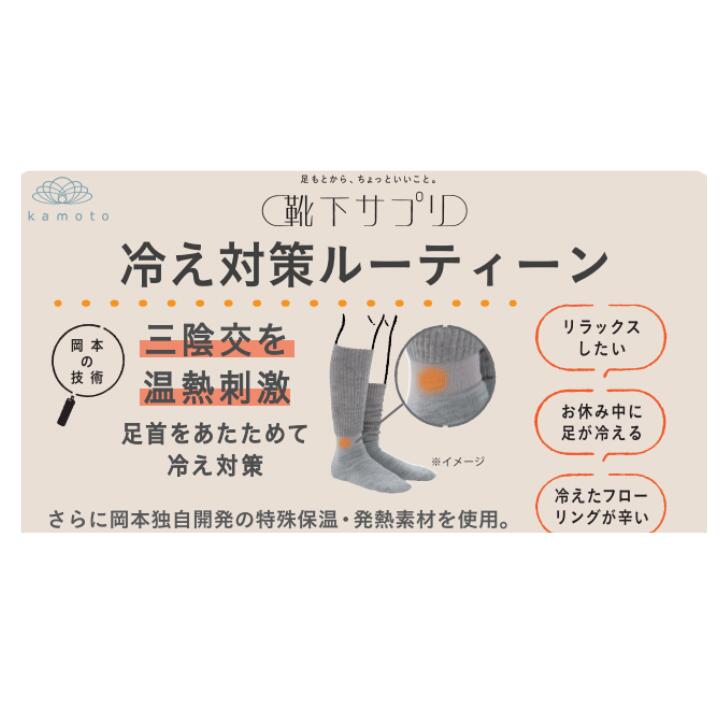 まるでこたつソックス あったか靴下 発熱 23-25cm